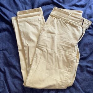 Yellow loft pants